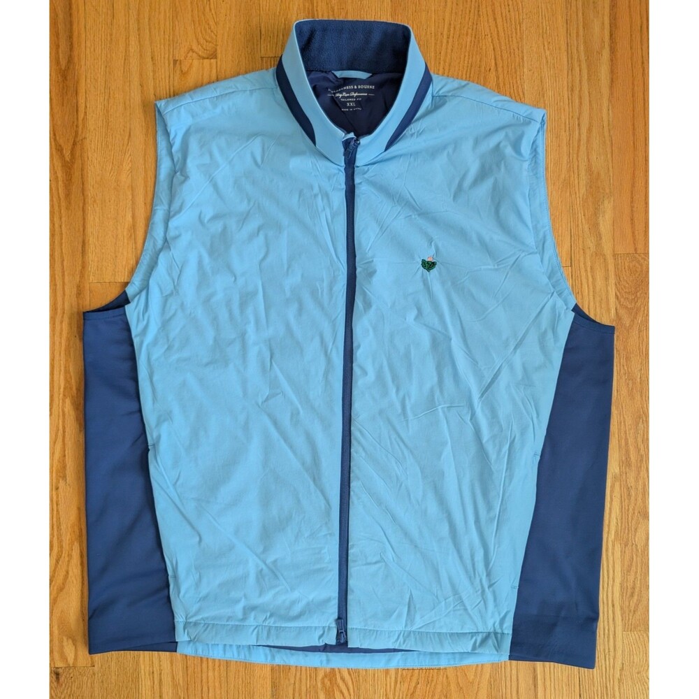 Holderness & Bourne The King Vest Men’s 2XL Tailored Fit Blue Scottish Thistle